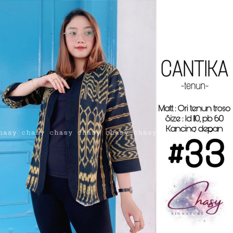 Outer Kain Tenun Troso - Cantika Tenun