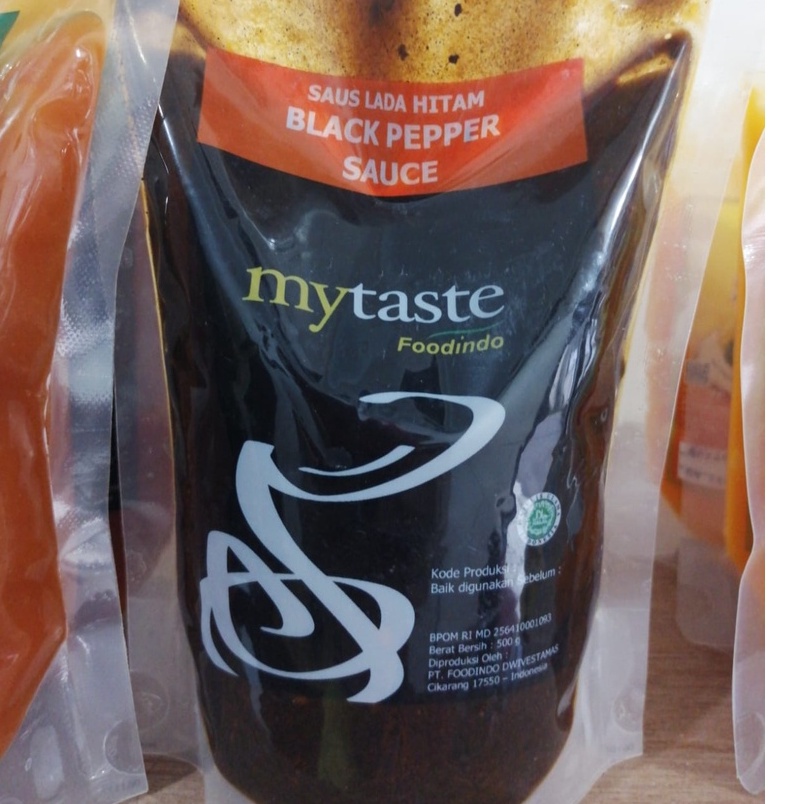 

SAUCE BLACK PEPPER MYTASTE FOODINDO SAUS LADA HITAM