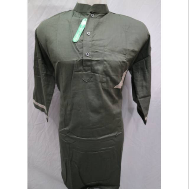 Baju Koko Muslim Kurta Pria Dewasa Lengan Pendek Murah Pasar Tasik Tanah Abang