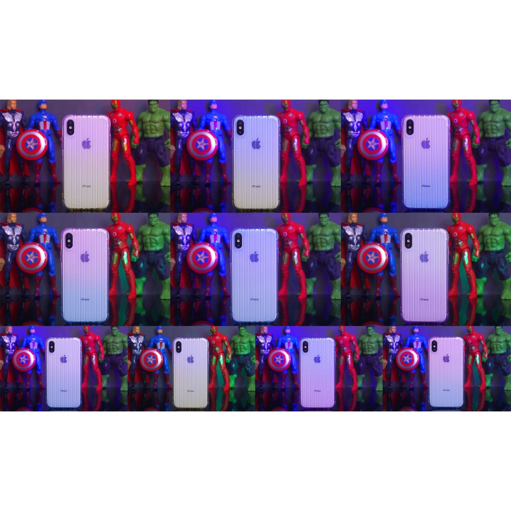 GoodCase - TPU Koper Colorway Softcase Transparant Rainbow Samsung A01 | A20/A30 | A20S | A51 | A71