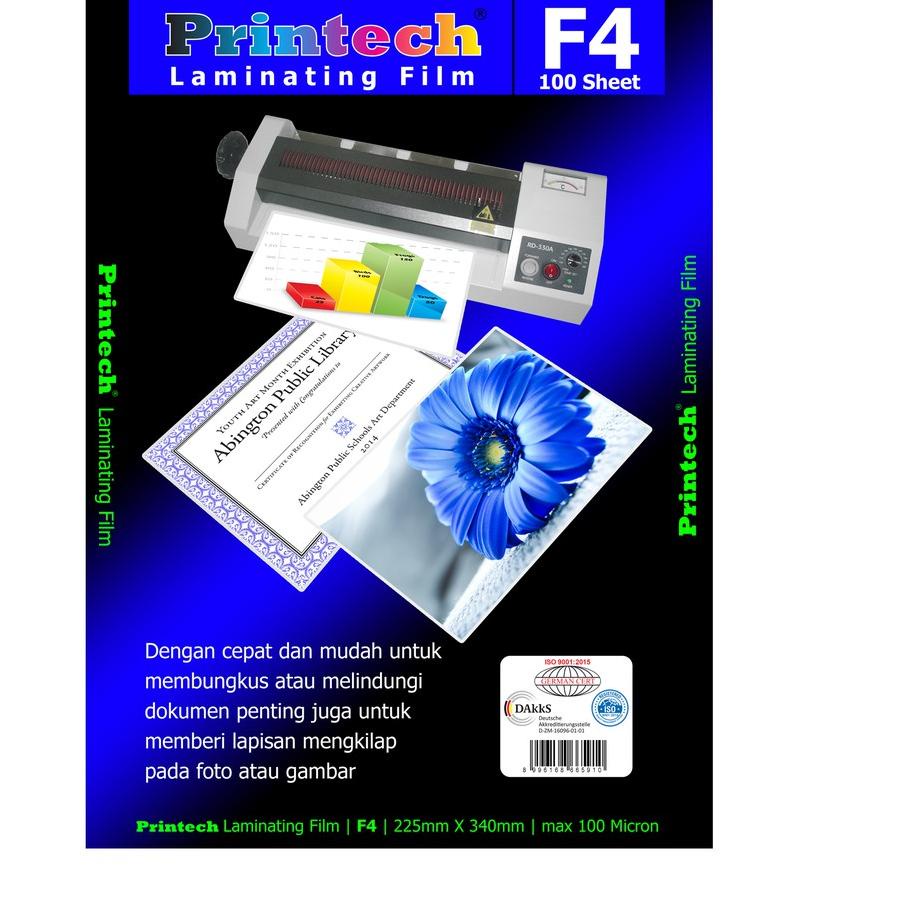 

PRINTECH Laminating Film Pouch / Plastik Laminating F4 - 06003 ,.