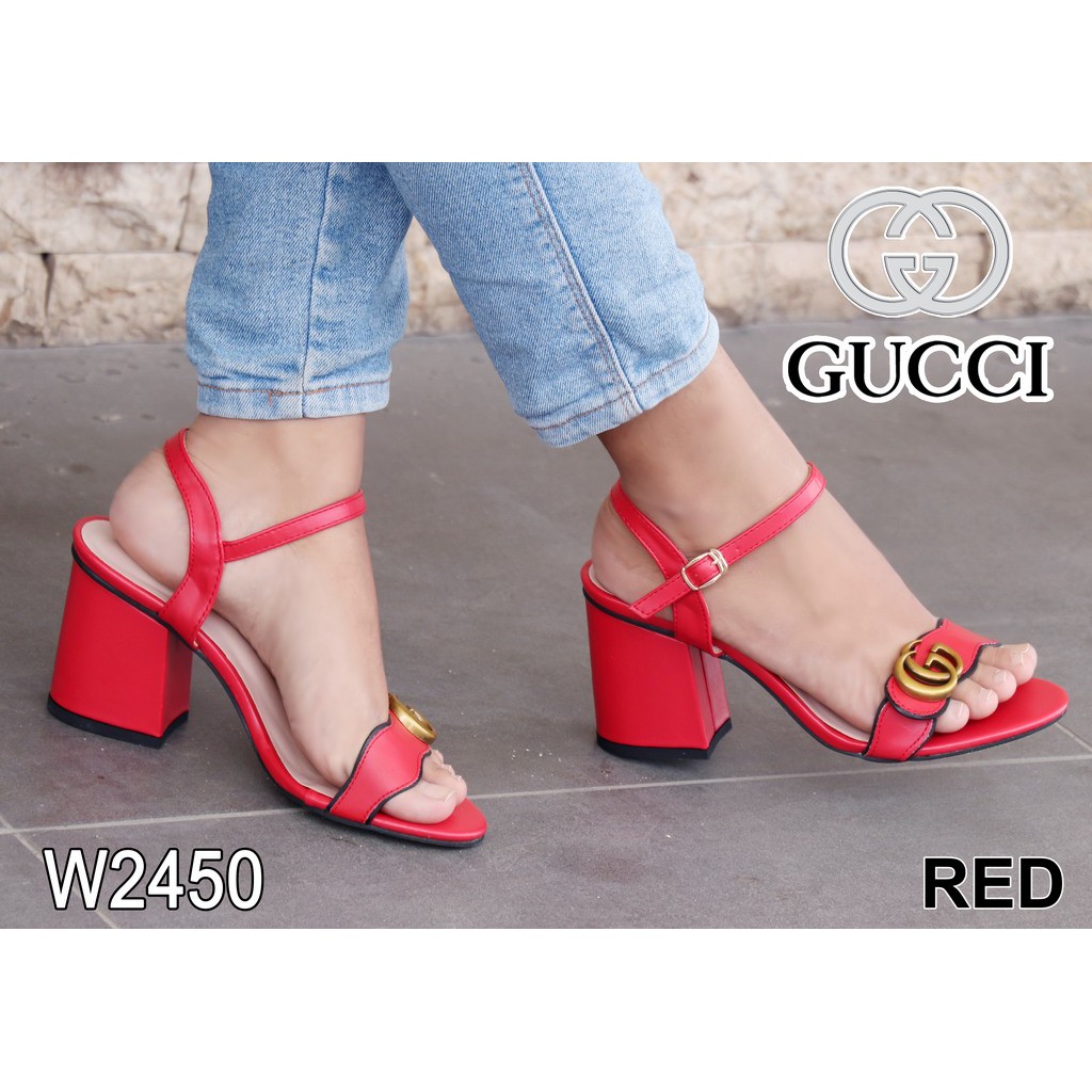 CK03 HEELS GUCCI W2450 / SEPATU WANITA SEPATU IMPOR