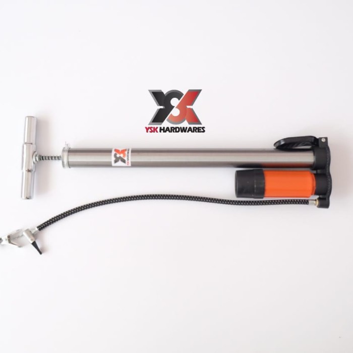 Pompa Sepeda Motor pTabung Meter YSK/ Pompa Angin Ban