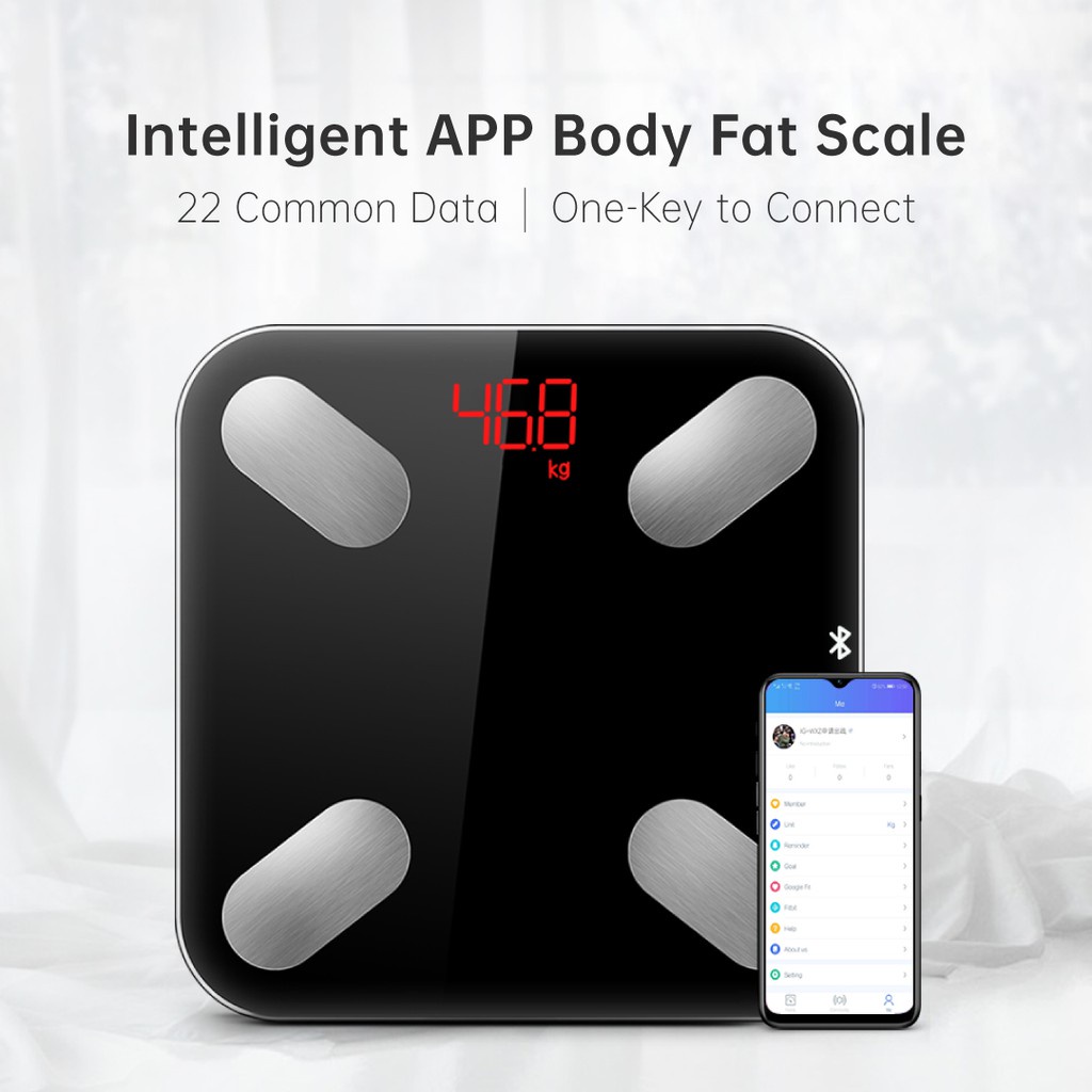 OASE Smart Body Scale LD06C Timbangan Pintar-Garansi resmi Oppo