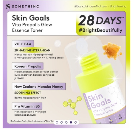 Somethinc SKIN GOALS Vita Propolis Glow Essence Toner