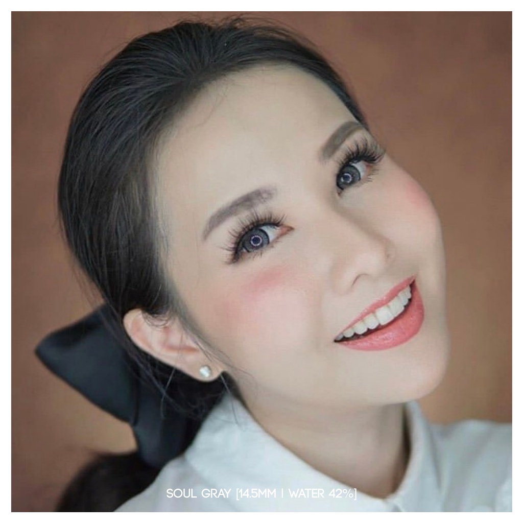 Softlens Soul Gray (Grey) | Dreamcolor1 [Mikhayloveshop]