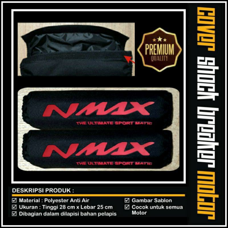 (Sepasang) Sarung Shockbreaker N max Premium