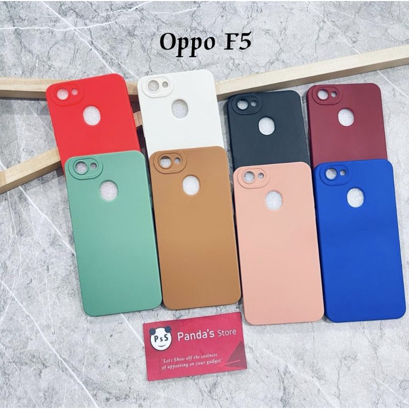 Softcase Pro Camera Oppo F5 Candy Case Full Color 3D Silikon TPU