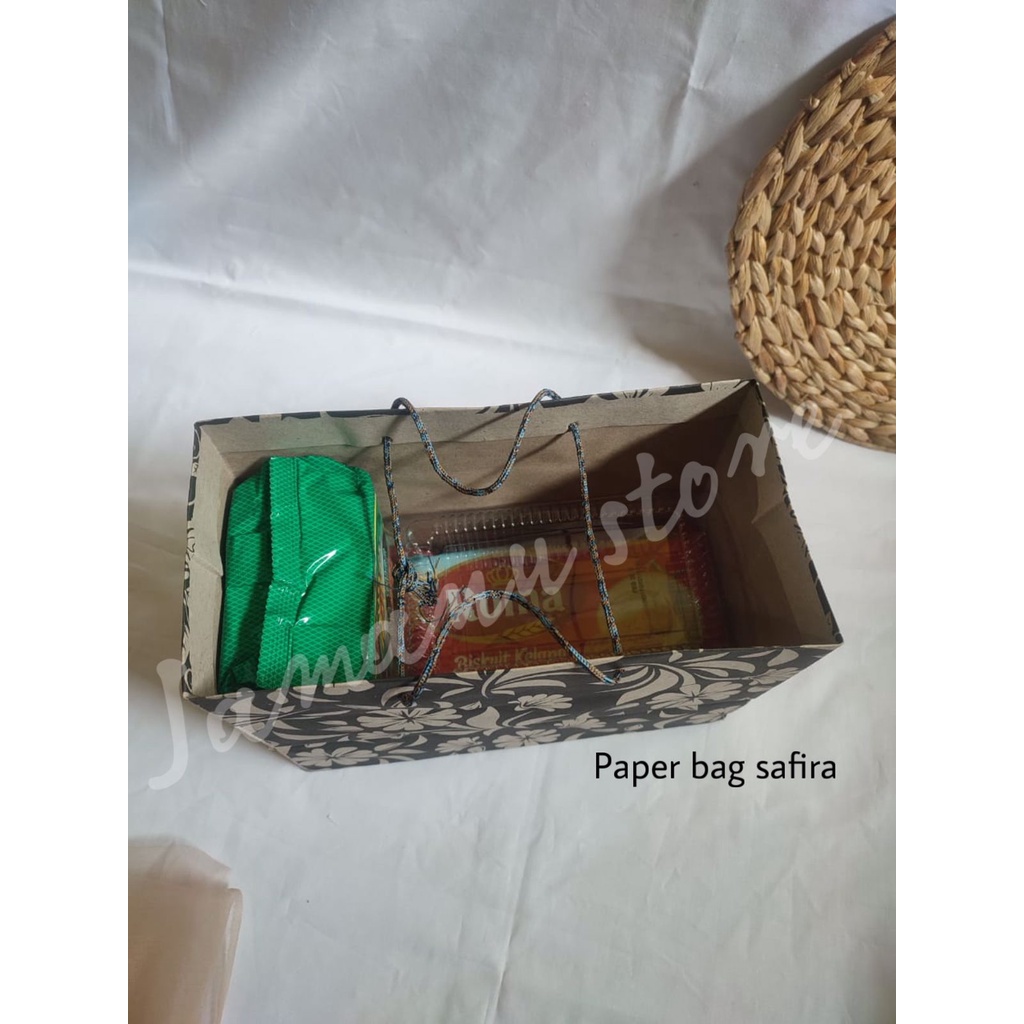 PAPERBAG POLOS CRAFT UKURAN 11,5x17,5x24 CM GOODIE BAG paper bag polos coklat / paperbag murah (safira)