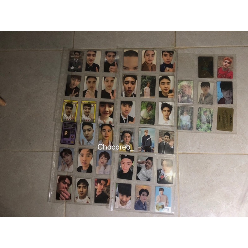 Photocard kyungsoo d.o.jidat universe suho senja ceye kondangan