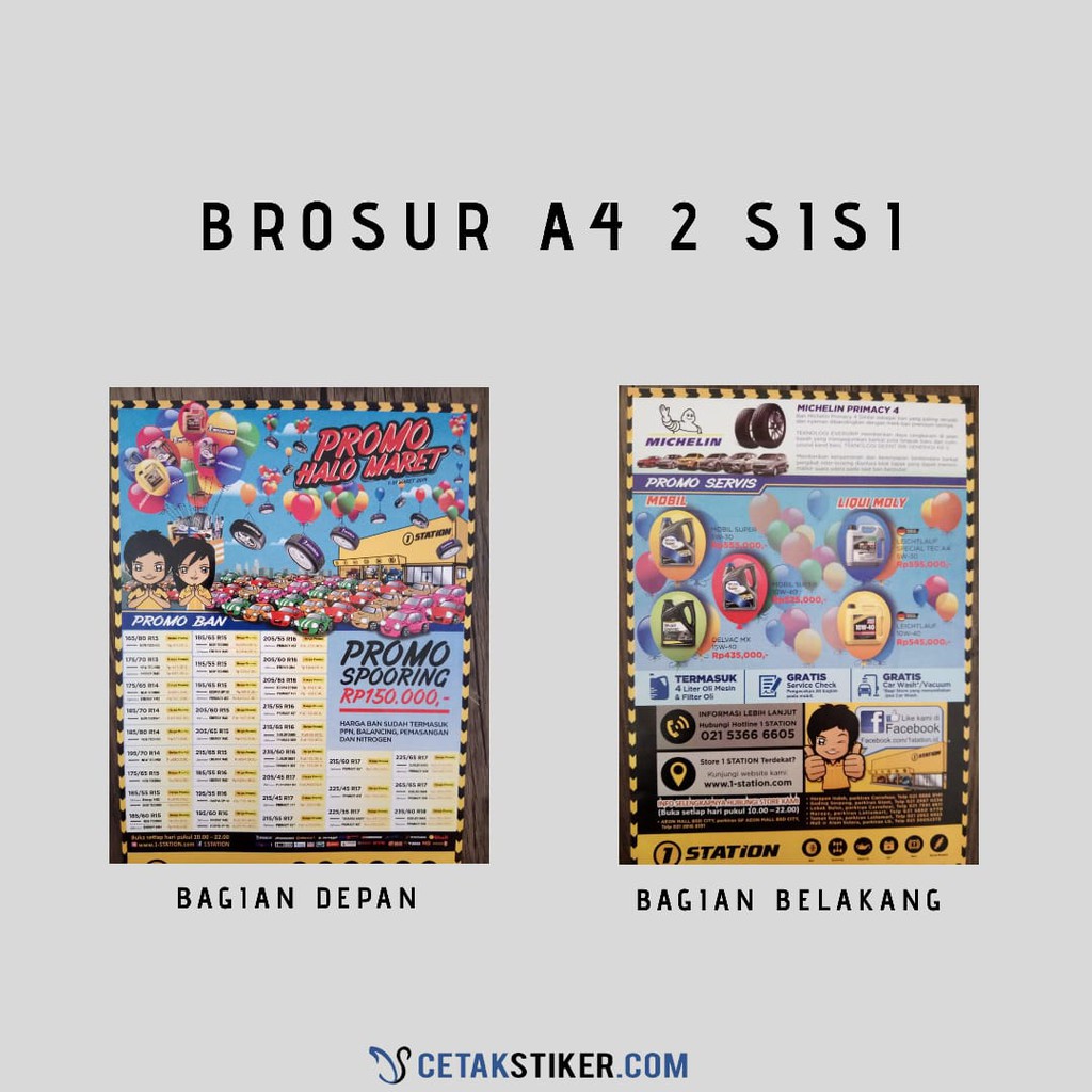 

Brosur A4 2 Sisi