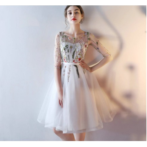 Gaun Pesta pendek hitam mini dress