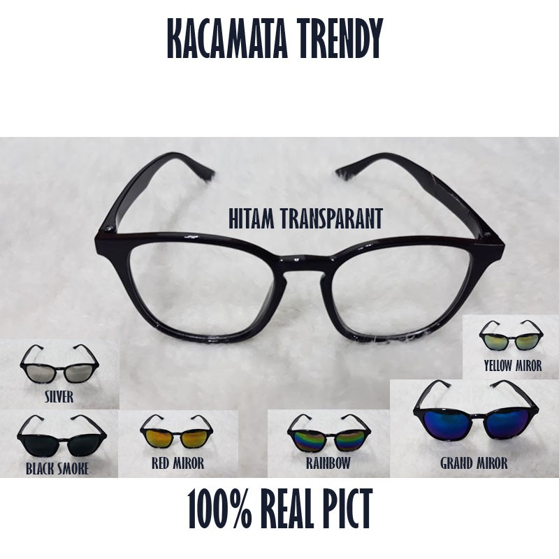 Polarized Sunglasses Clip On Set 5 lensa UV - Kacamata Set Free Lensa - Pria dan Wanita /nastushaa