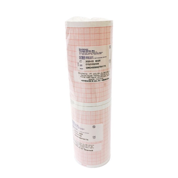 Kertas EKG / ECG / Thermal Paper - Roll | HEART SCREEN 80G | 80x25