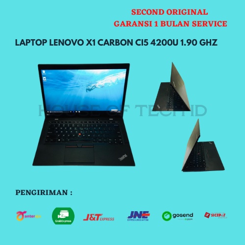 LAPTOP LENOVO THINKPAD X1 CARBON CI5 - SECOND BERGARANSI