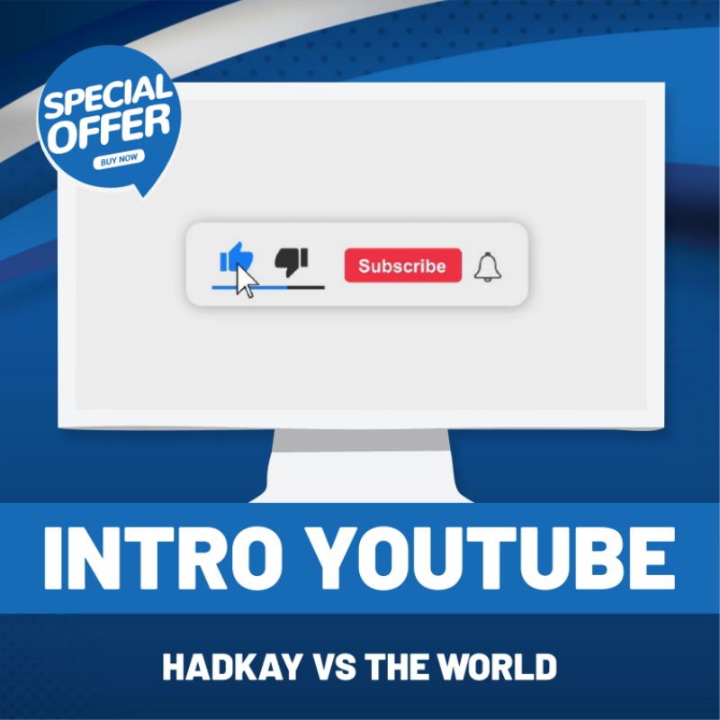 JASA DESAIN INTRO YOUTUBE - Intro Youtube | Opening Youtube | Intro Youtube Murah | Opening Youtube 