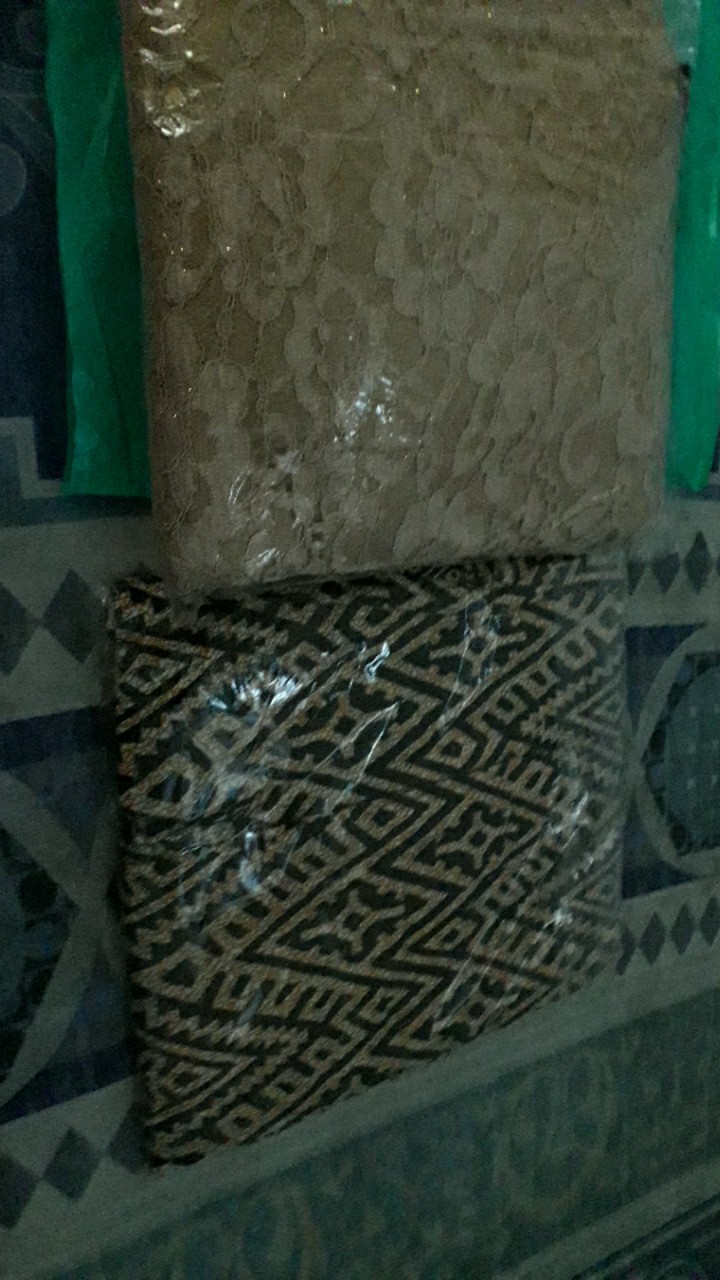 Couple Batik Lupita Wajik Zizgag Free Selendang