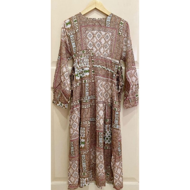 Tunik Atasan Rayon Batik Etnik Coklat by J'adore Jadore (Uptofemale Uptofemalefashion)