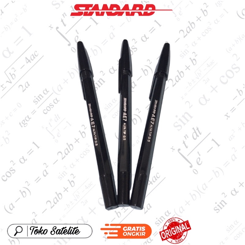 

Bolpoin - Pulpen Standard AE7 0,5mm Eceran