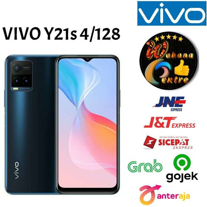 vivo y21s 4/128 (vivo y21s 4gb 128gb) garansi resmi