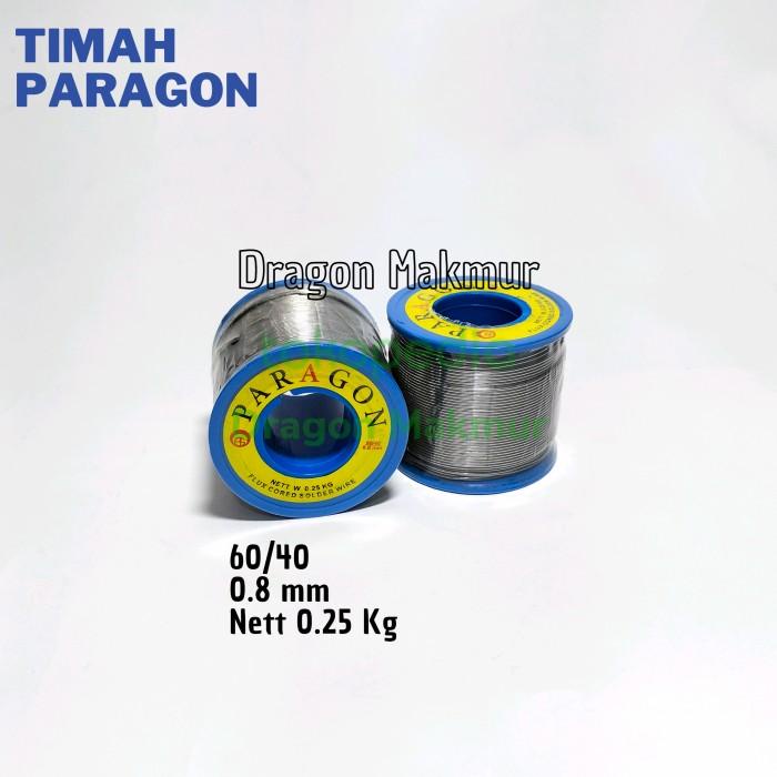 Timah Solder Timah Solder Paragon 250Gr 0,8Mm - Tinol Solder - Timah Roll Besar -Ti
