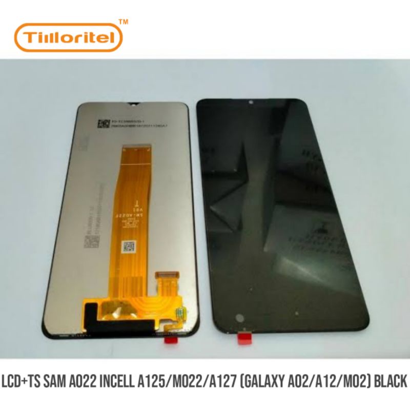 LCD+TS SAM A022 INCELL A125/M022/A127 (GALAXY A02/A12/M02) BLACK