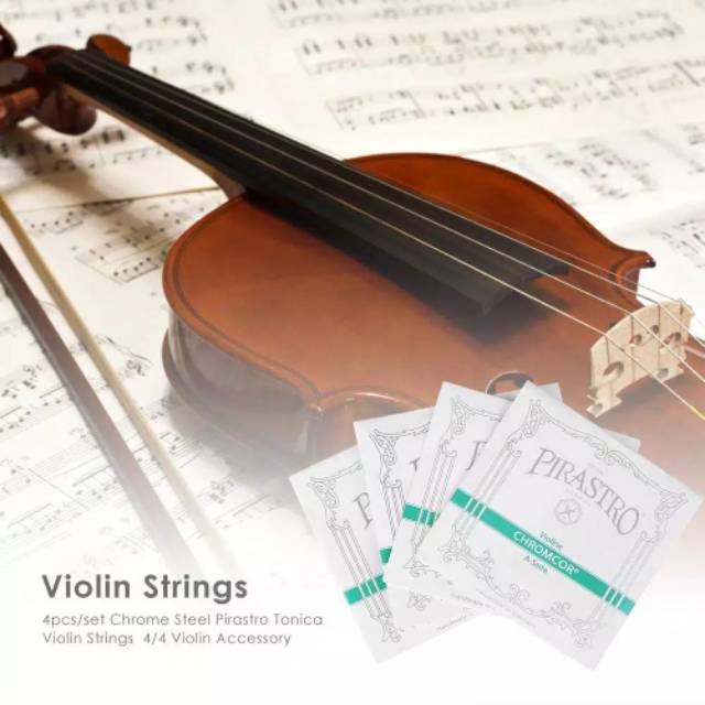 Senar Biola Violin String Pirastro Chromcor Set