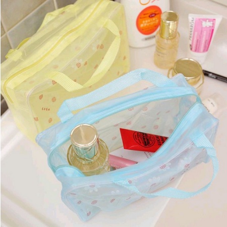 ONLYONE12 Tas Wanita  Kosmetik Transparant / Pouch Kosmetik / Pouch Perlengkapan Mandi / Pouch Travel