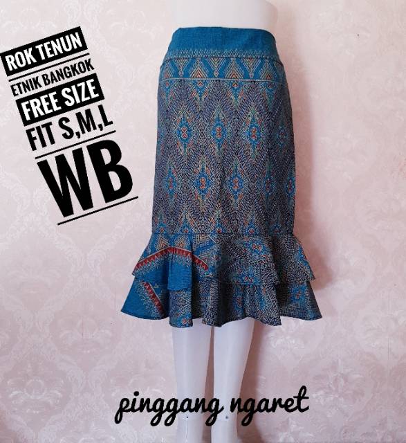 NEW ARRIVAL ROK TENUN ETNIK BANGKOK KEKINIAN BGT