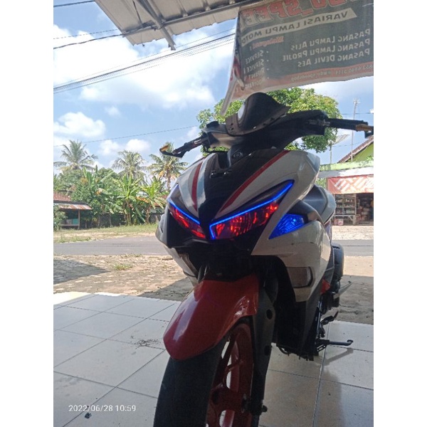 Paketan LAMPU ALIS dan DEVIL AES Aerox OLD TANPA BINTIK