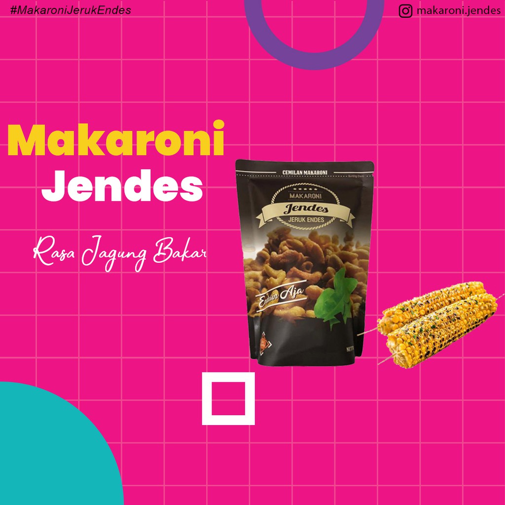 

Makaroni Jendes Rasa Jagung Bakar