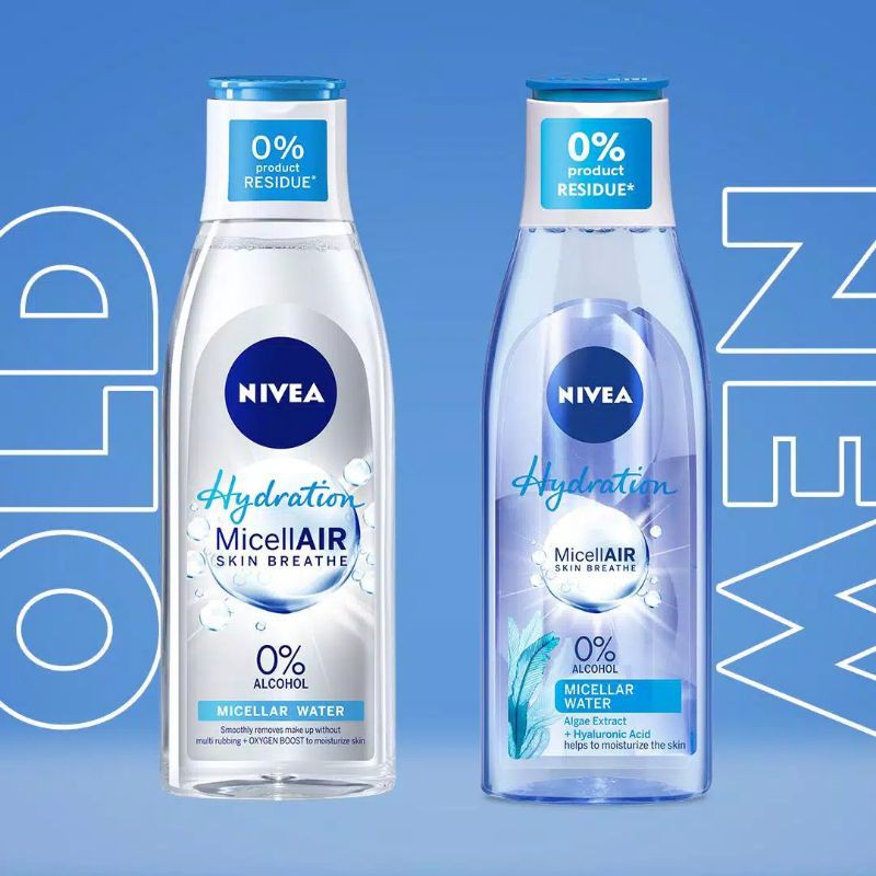 Nivea MicellAIR Hydration 200 ml | MICELLAR WATER NIVEA BIRU | make up remover makeup remover