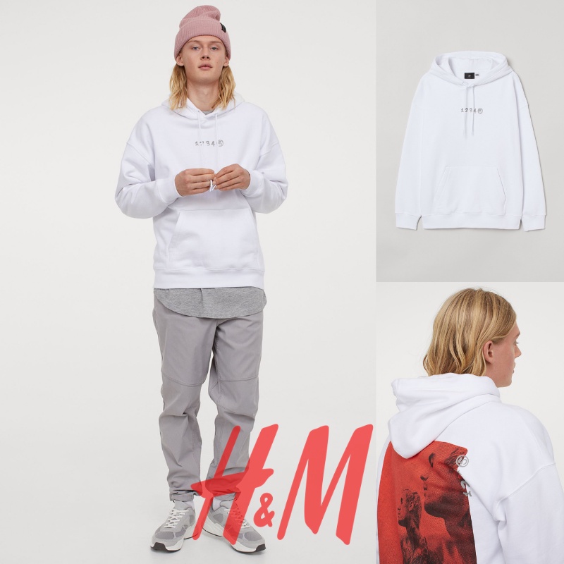 SWEATER HOODIE H&M ORIGINAL HOODIE JUSTIN BIEBER CHANGES WHITE & PAPER BAG HNM SALE HOODIE HNM HOODI