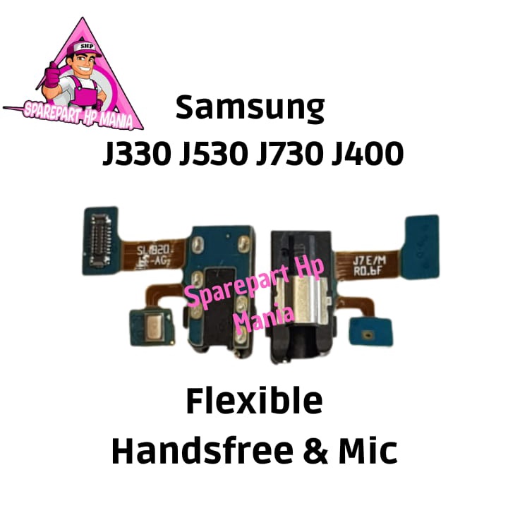 Konektor Headset Mic Audio Jack Mic Samsung J3 PRO J330  J4 J400 J5 PRO J530 J7 PRO J730  Original