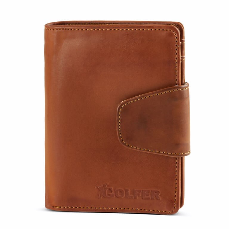 Dompet keren pria model terbaru - Dompet cowok model kulit original Distro Golfer Bandung