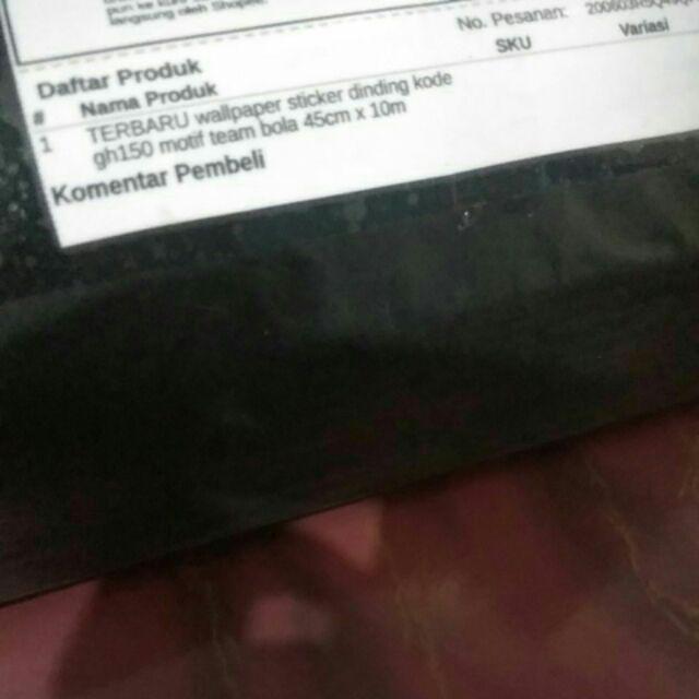 Terbaru  Wallpaper Sticker Dinding Kode Gh150 45cm X 10m