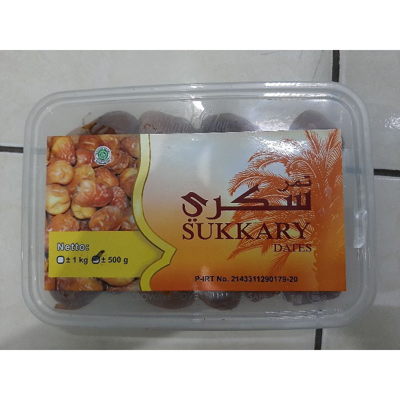 

Kurma Sukari 1/2 kg