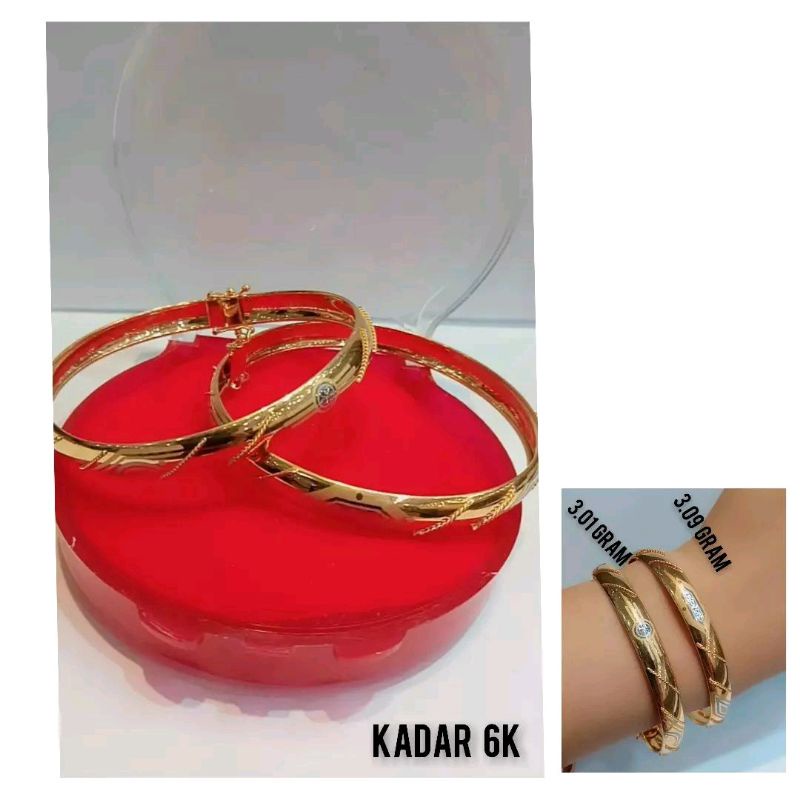 gelang bangkok emas bangle perhiasan emas asli cantik