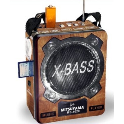 Radio Speaker X Bass Mitsuyama - All In One Multifungsi