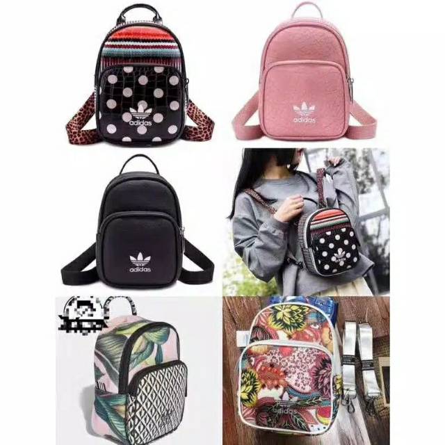 Tas Ransel Adidas Mini Backpack Batik / Adidas Jardim