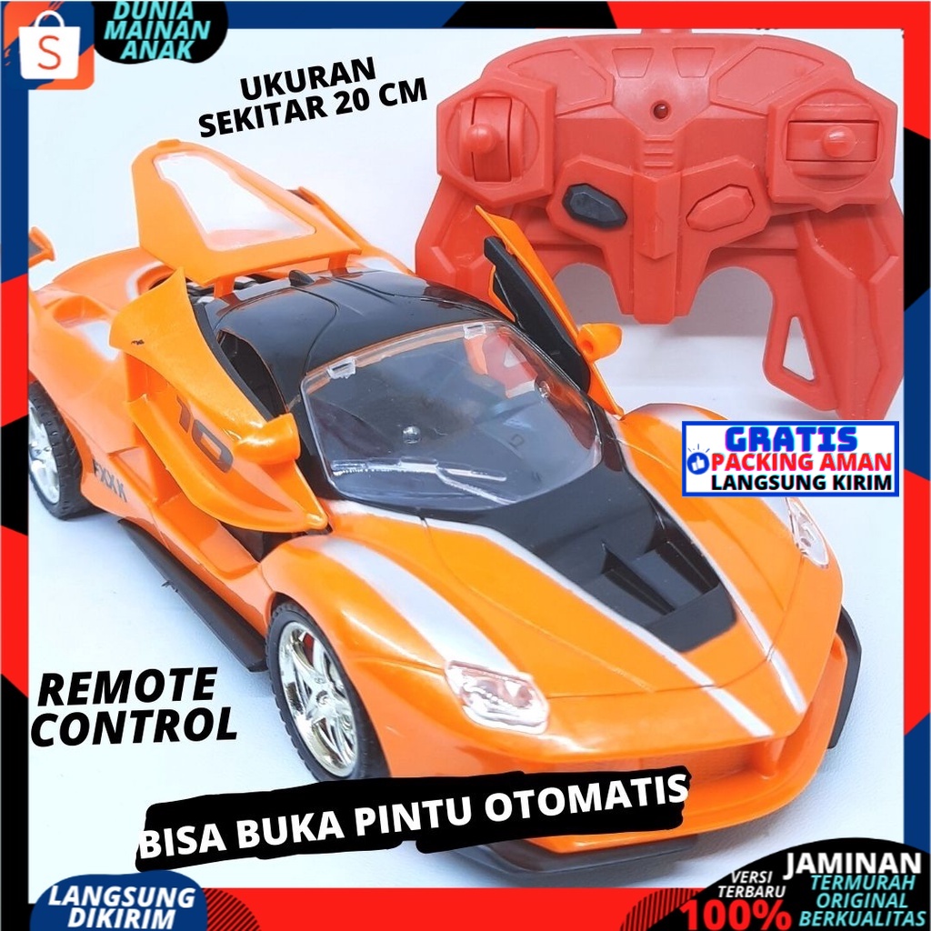 Rc Car Mobil Remote Control Buka Pintu Lambrgini Sport Car Terbaru Keren | Mainan Anak