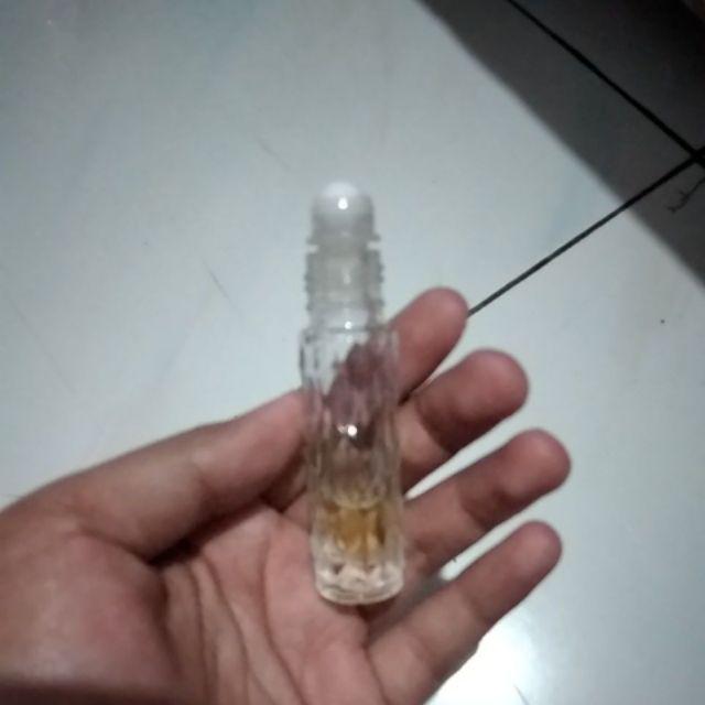 Jual Botol Refill Parfum / Botol Kaca Doff Silver 8ml