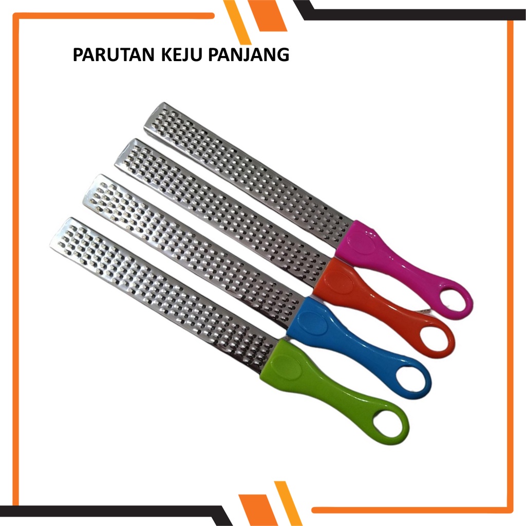 Parutan Keju Panjang Stenlis Serbaguna Stainless Steel