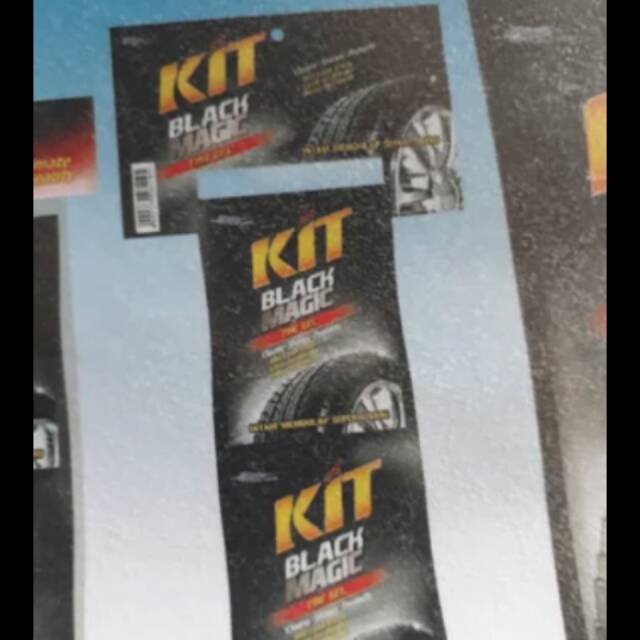 Kit pengkilap ban sachet