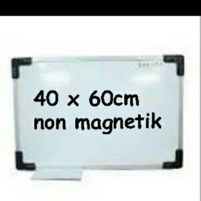 

Whiteboard 40x60cm nonmagnet