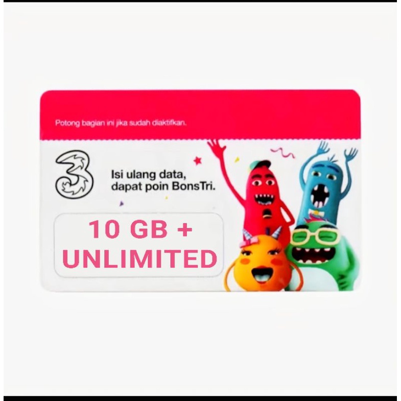 VCR TRI 10 GB UNLIMITED