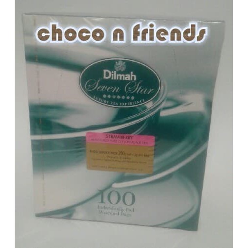 

Teh Dilmah 100 Sachet Strawberry - tth937