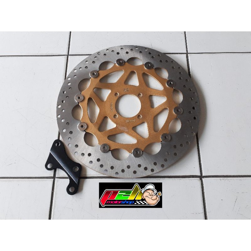 disc brake / piringan cakram KS 300mm plus pnp braket FIZR / jupiter / mio