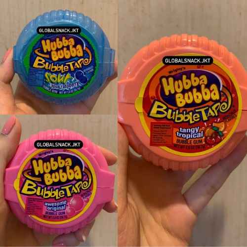 Jual HUBBA BUBBA BUBBLE GUM TAPE AWESOME ORIGINAL / TANGY TROPICAL