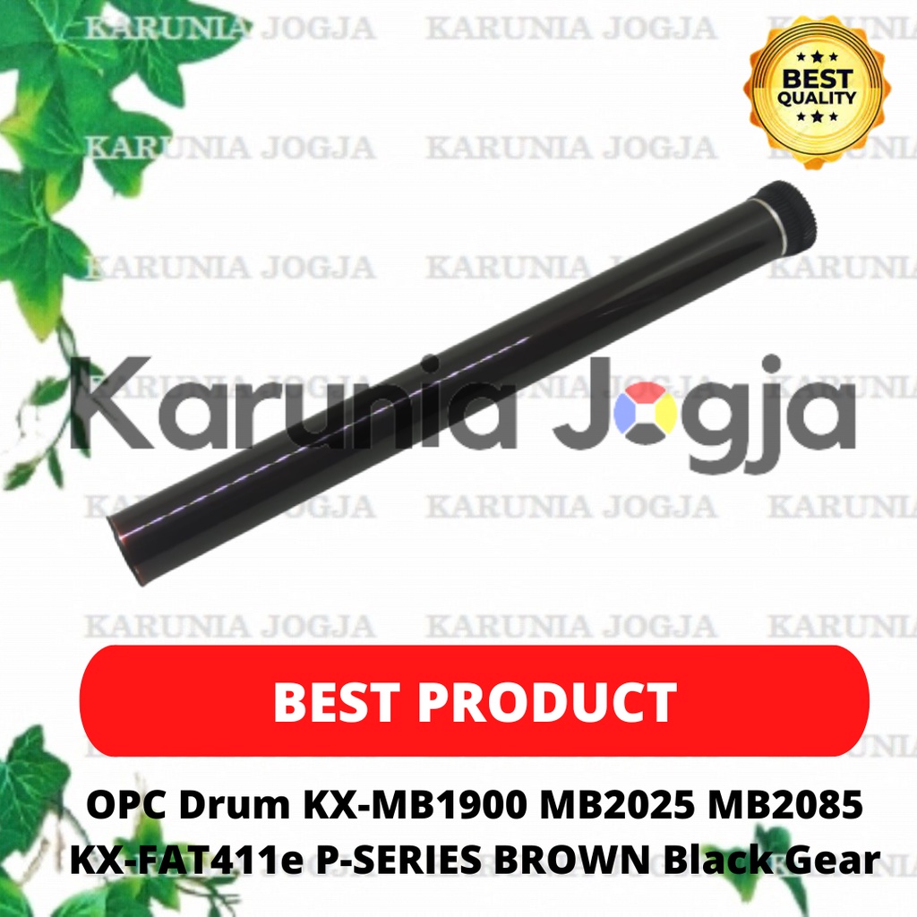 OPC Drum KX-MB1900 MB2025 MB2030 MB2085 MB2090 KX-FAT411e FAD412e P-SERIES BROWN Black Gear